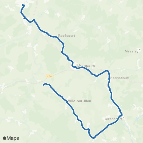 Fluo 88 Gelvecourt-et-Adompt / Mirecourt map