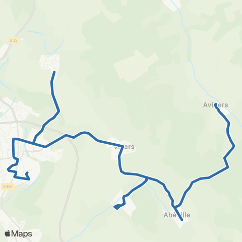 Fluo 88 Avillers / Mirecourt / Mattaincourt map