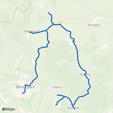 Fluo 88 Marainville-sur-Madon / Mirecourt map