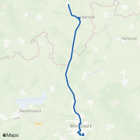 Fluo 88 Housseville / Mirecourt map