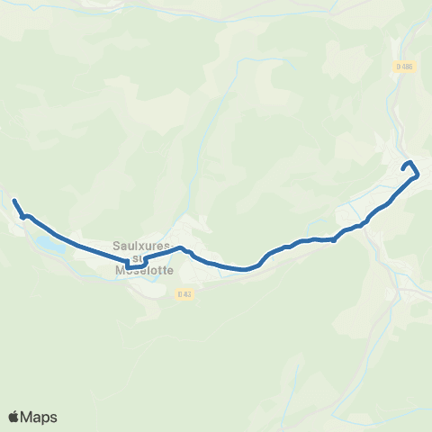 Fluo 88 Saulxures-sur-Moselotte / Cornimont map
