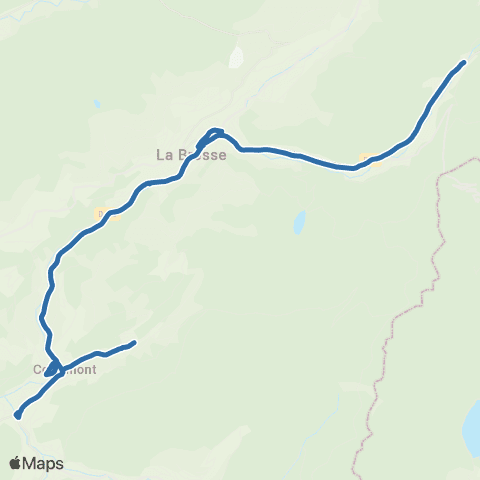 Fluo 88 La Bresse / Cornimont map