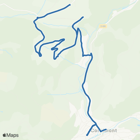 Fluo 88 Cornimont map