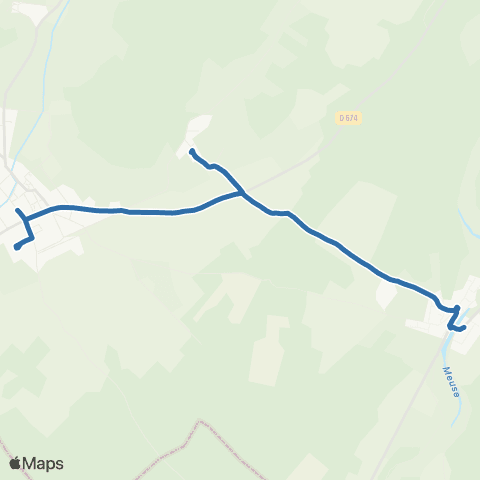 Fluo 88 Bazoilles-sur-Meuse / Liffol-le-Grand map