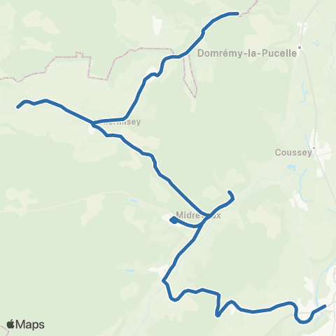 Fluo 88 Les Roises / Neufchâteau map