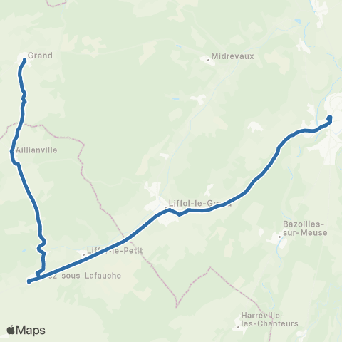 Fluo 88 Grand / Neufchâteau map