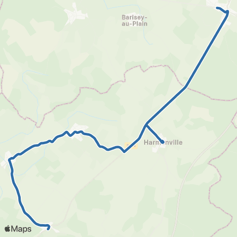 Fluo 88 Martigny-les-Gerbonvaux / Colombey map