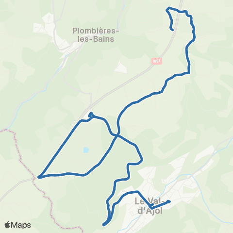 Fluo 88 Le-Val-d-Ajol map