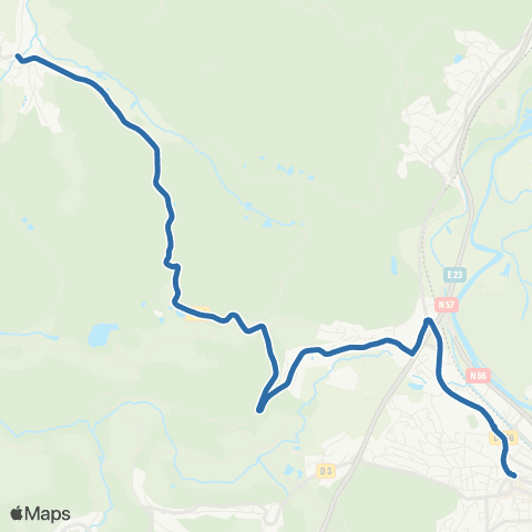 Fluo 88 Raon-aux-Bois / Remiremont map