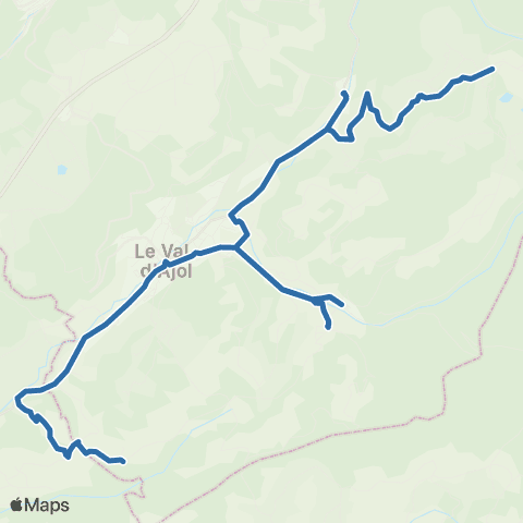 Fluo 88 Le-Val-d-Ajol map