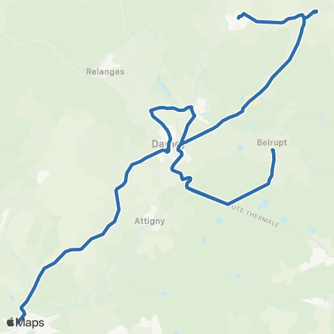 Fluo 88 Dombasle / Monthureux-sur-Saône map