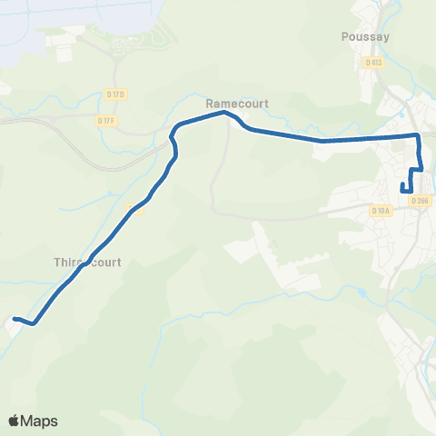 Fluo 88 Remicourt - Mirecourt map