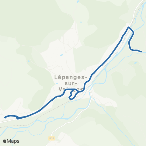 Fluo 88 - Scolaires Prey / Lépanges-sur-Vologne map