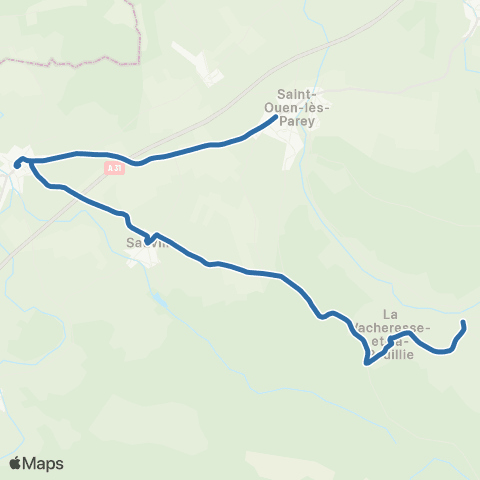 Fluo 88 - Scolaires La Vacheresse-et-la-Rouillie / St-Ouen map