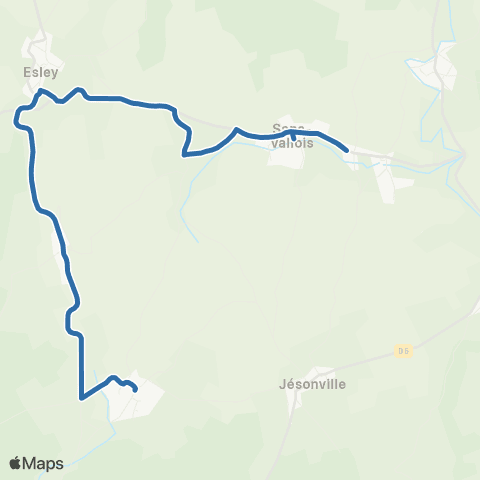 Fluo 88 - Scolaires Dombasle-Dvt-Darney / Sans-Vallois map