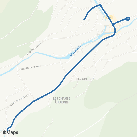 Fluo 88 - Scolaires Cornimont map