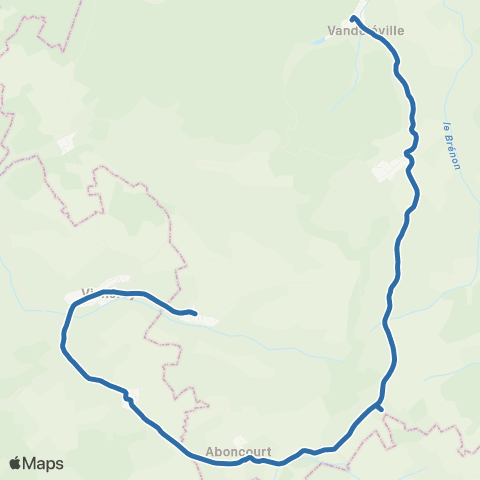 Fluo 88 - Scolaires Vandeleville / Vicherey map