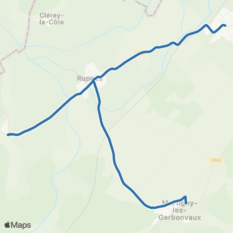 Fluo 88 - Scolaires Punerot / Martigny-les-Gerbonvaux map