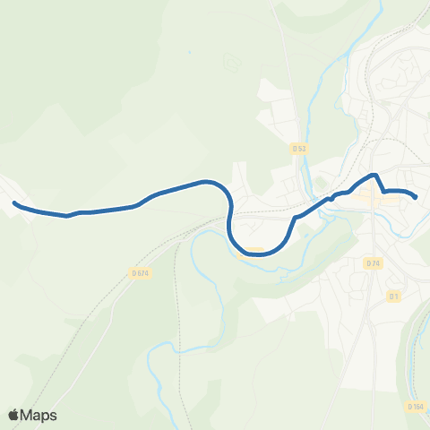 Fluo 88 - Scolaires Mont-les-Neufchâteau / Neufchâteau map