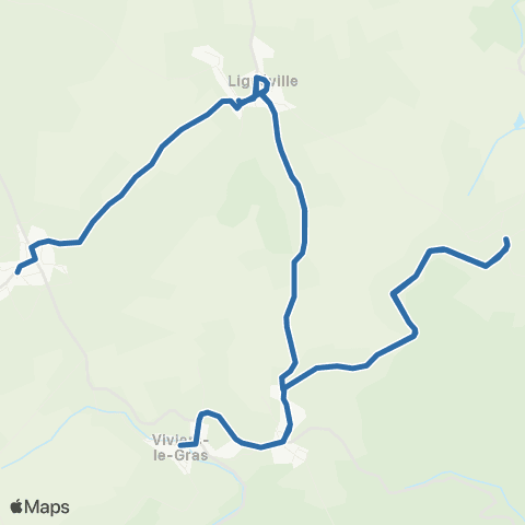 Fluo 88 - Scolaires St-Baslemont / Viviers-le-Gras map