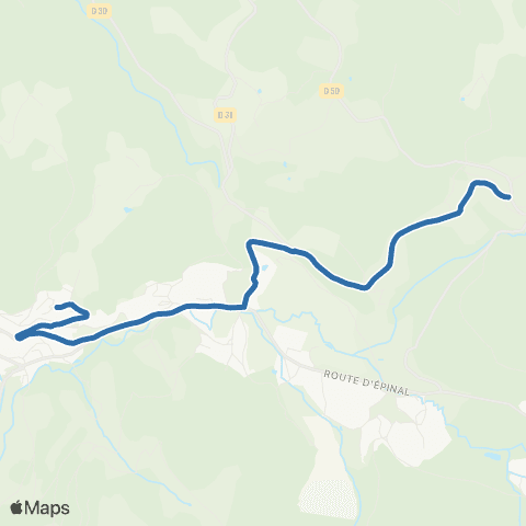 Fluo 88 - Scolaires 269ao2 - Liézey - le Tholy map