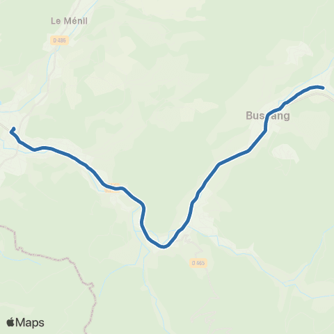 Fluo 88 - Scolaires Bussang / le Thillot map