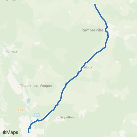 Fluo 88 - Scolaires Épinal / Roville-aux-Chênes map