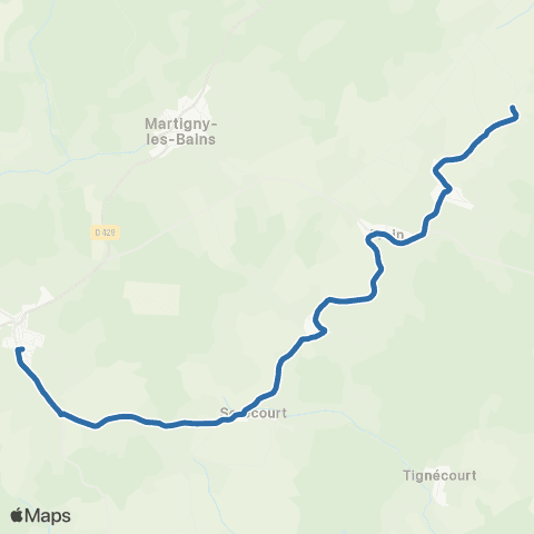 Fluo 88 - Scolaires Gignéville / Lamarche map