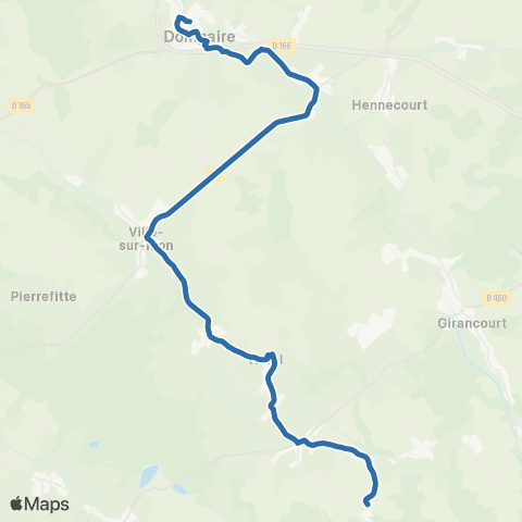 Fluo 88 - Scolaires Harol / Dompaire map