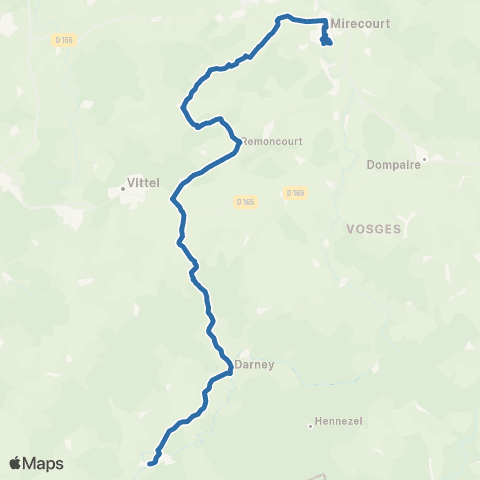 Fluo 88 - Scolaires Viviers-les-Offroicourt / Mirecourt map
