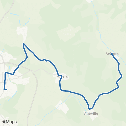 Fluo 88 - Scolaires Avillers / Mirecourt / Mattaincourt map