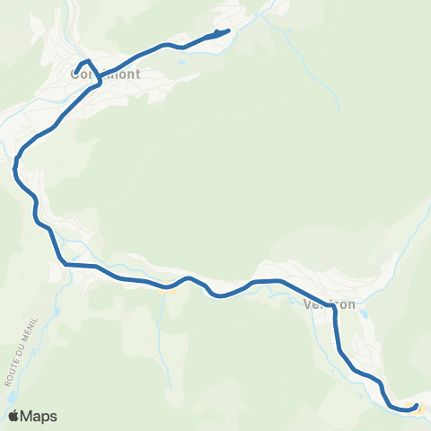 Fluo 88 - Scolaires Ventron / Cornimont map