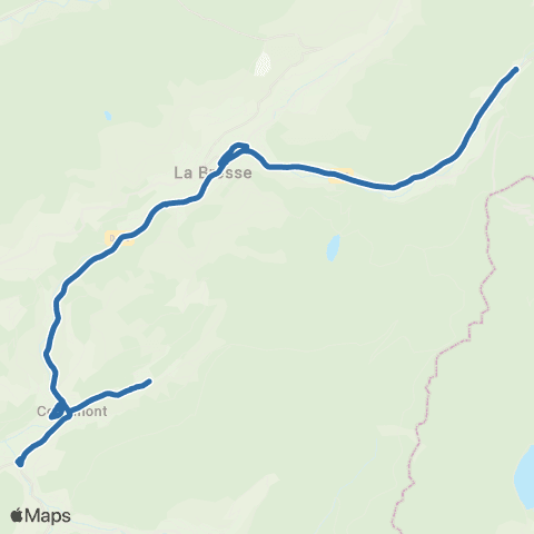 Fluo 88 - Scolaires La Bresse / Cornimont map