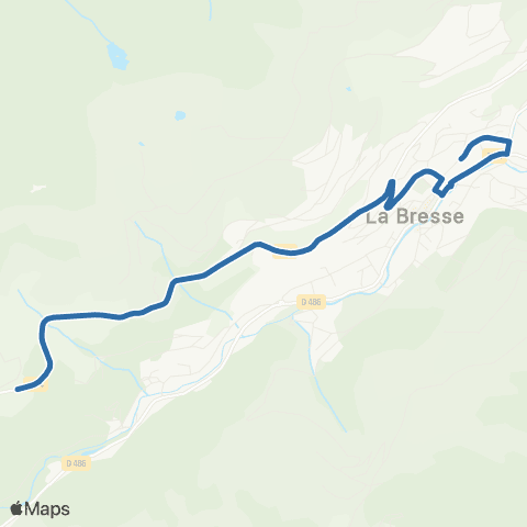 Fluo 88 - Scolaires Cornimont / la Bresse map