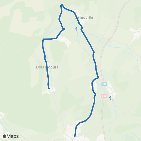 Fluo 88 - Scolaires Aouze / Châtenois map