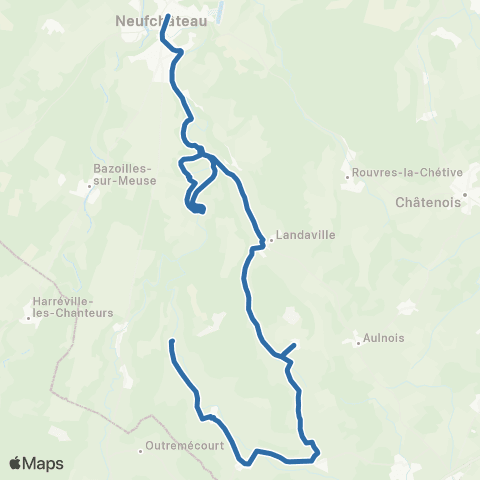 Fluo 88 - Scolaires Jainvillotte / Neufchâteau map