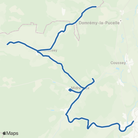 Fluo 88 - Scolaires Les Roises / Neufchâteau map