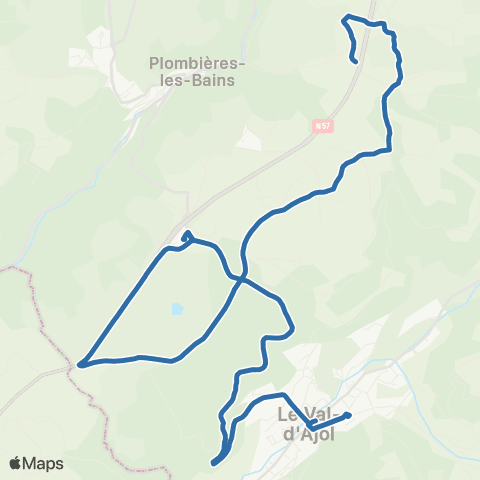 Fluo 88 - Scolaires Le-Val-d-Ajol map