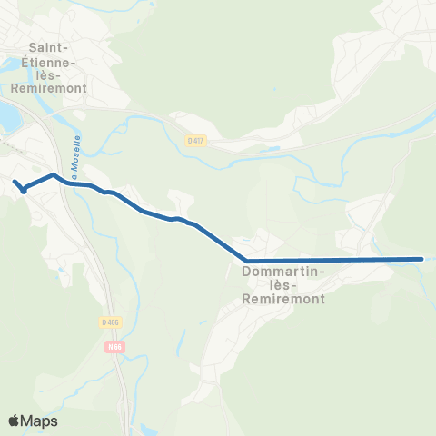 Fluo 88 - Scolaires Dommartin-les-Rmt / Remiremont map