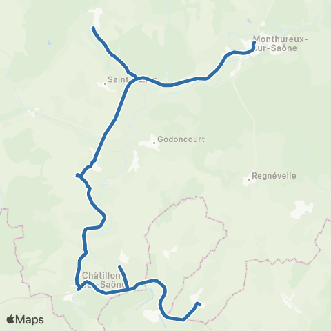 Fluo 88 - Scolaires Ameuvelle / Monthureux-sur-Saône map