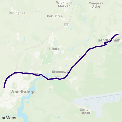 First Norfolk & Suffolk Rockford House - Farlingaye School map