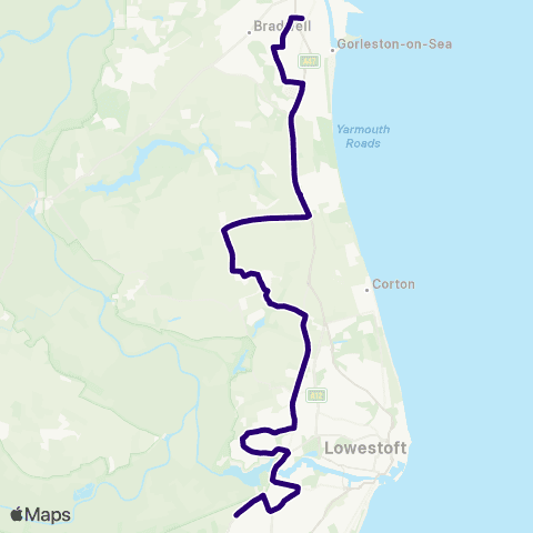 First Norfolk & Suffolk Chaukers Crescent - E Norfolk Sixth Form Ctr map
