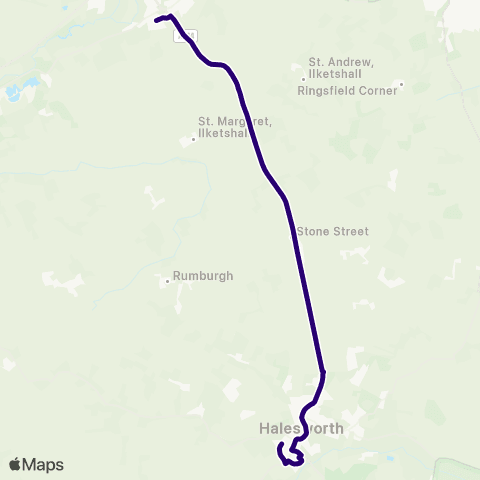 First Norfolk & Suffolk High School - Jermyn Way map