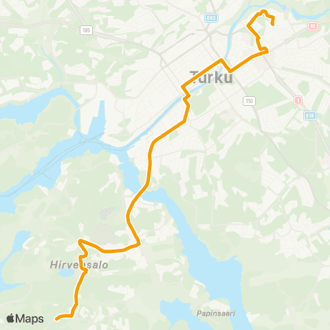 Föli Ylioppilaskylä-Keskusta-Haarla map