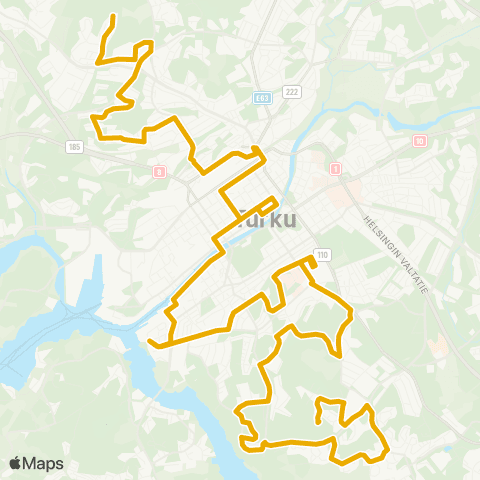 Föli Ilpoinen-Keskusta-Mälikkälä map