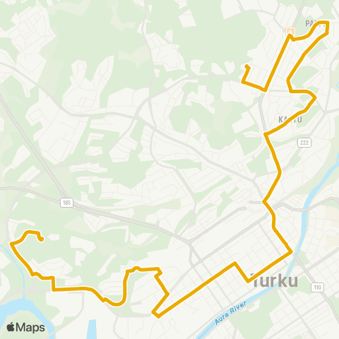 Föli Impivaaran uimahalli-Keskusta-Vienola map