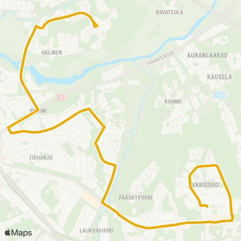 Föli Varissuo-Halinen map