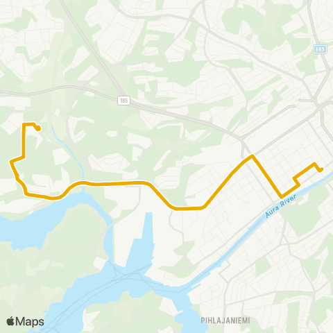 Föli Keskusta-Turkuhalli map
