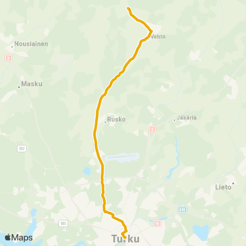Föli Keskusta-Rusko-Vahto map