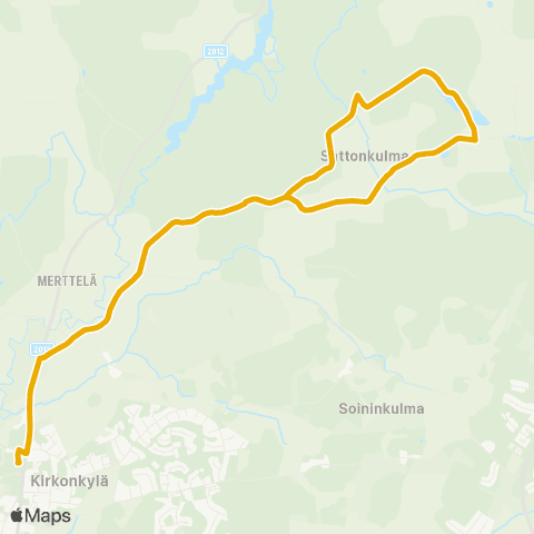 Föli Kahari-Päällistönmäki-Hiidenvainion koulu-Merttelän koulu-Isovuori-Laukolan koulu map